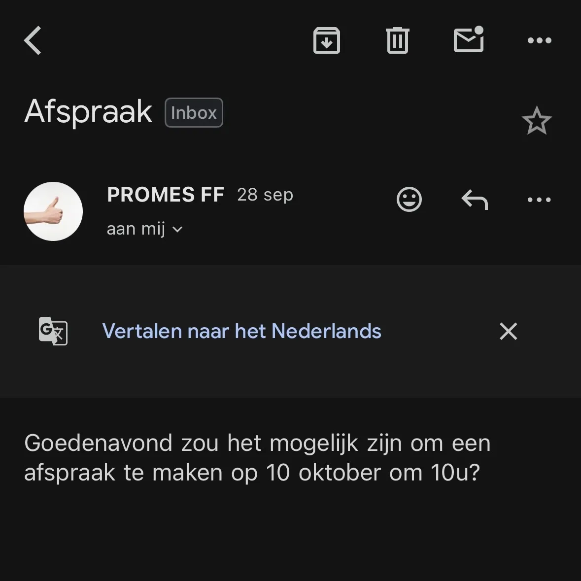 Planbot chat interface